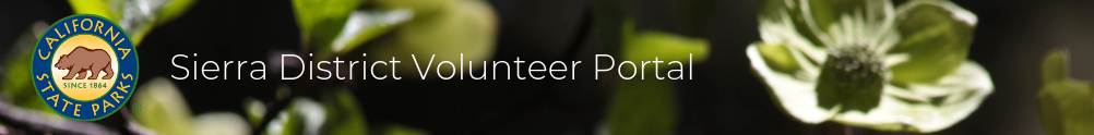 California State Parks - Sierra District's Banner