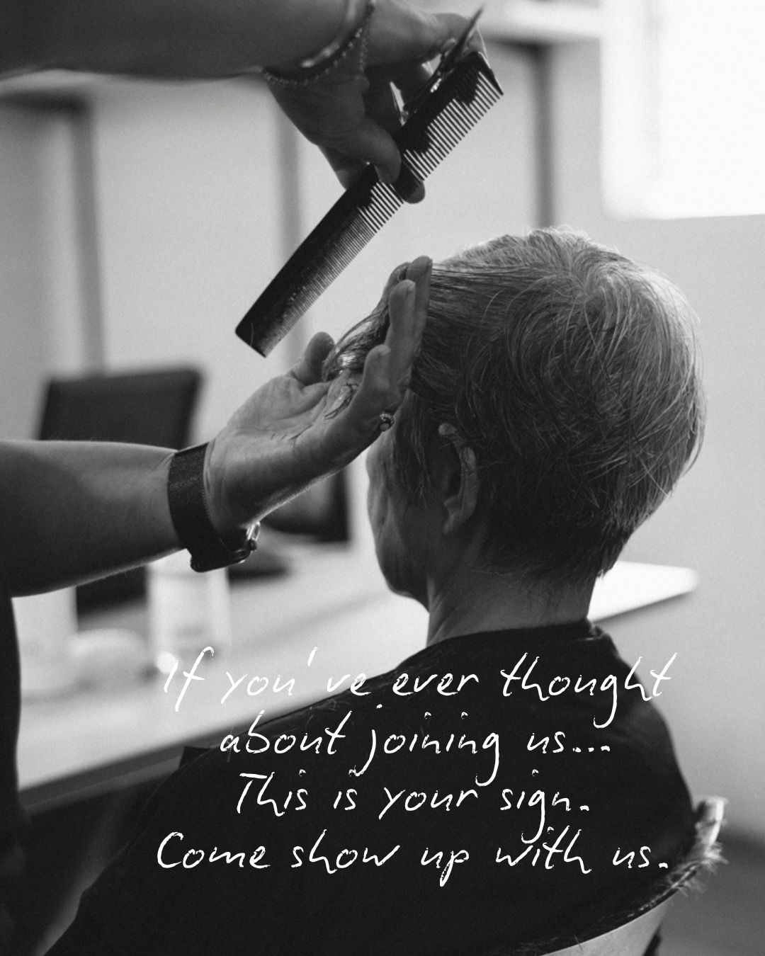 At Short Back & Sidewalks, we use the simple power of a good cut and a kind chat to help people feel seen and valued.  