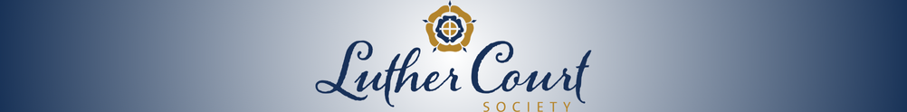Luther Court Society's Banner