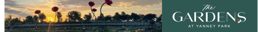 The Gardens at Yanney Volunteer Program's Banner