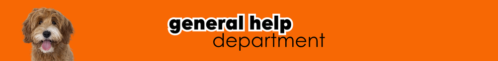 General Help Department's Banner