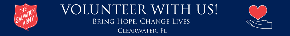 The Salvation Army Clearwater's Banner