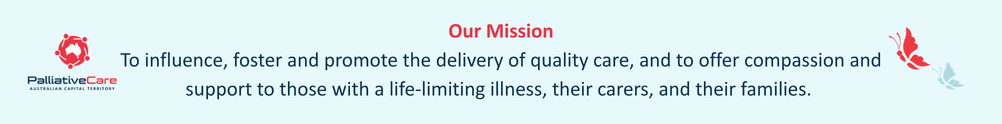 Palliative Care ACT Inc.'s Home Page