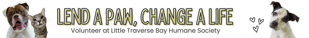 LittleTraverse Bay Humane Society's Banner