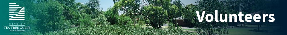 City of Tea Tree Gully Volunteers 's Banner