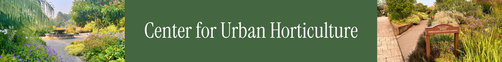 Center for Urban Horticulture's Home Page