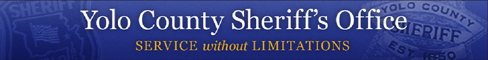 Yolo County Sheriff's Office's Home Page