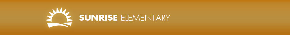 Sunrise Elementary School's Banner