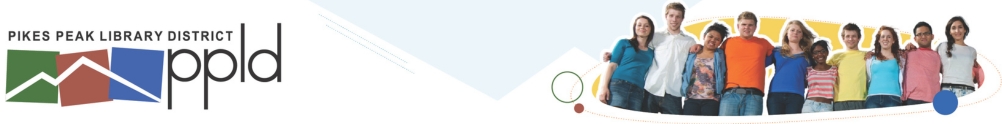 PPLD Teen Volunteers's Banner