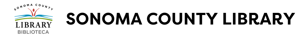 Sonoma County Library's Banner