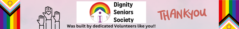 Dignity Seniors Society's Banner