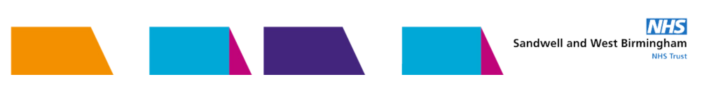 Sandwell & West Birmingham NHS Trust's Home Page