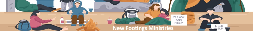 New Footing Ministries - Provisioning Night Shelter's  Roles Banner