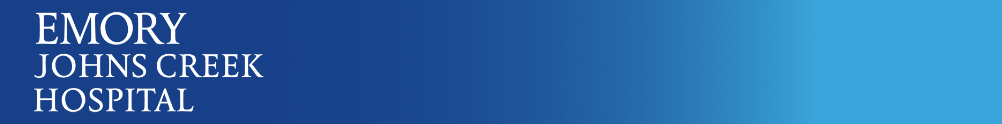 Emory Johns Creek Hospital's Banner