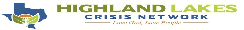 Highland Lakes Crisis Network's Home Page