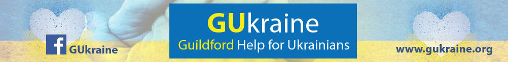 GUkraine : Guildford Help for Ukraine's Banner