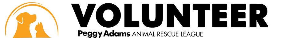 Peggy Adams Animal Rescue League Volunteer Program's Banner