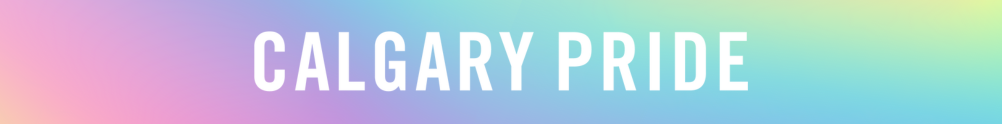Pride Calgary Planning Committee's Banner