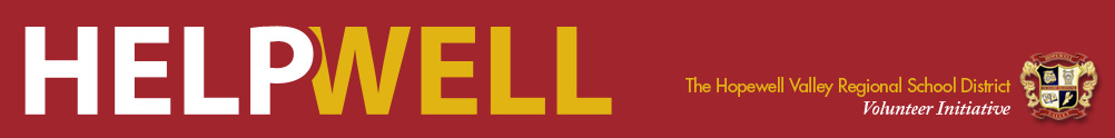 Helpwell: The Hopewell Volunteer Initiative's Banner