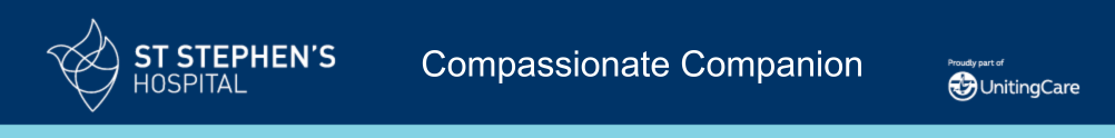 UnitingCare | SSH Compassionate Companions's Banner
