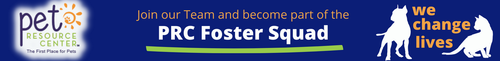 PRC Foster Program's Banner