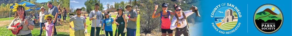 County of San Diego Department of Parks and Recreation Volunteer Opportunities