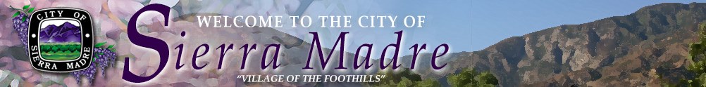 Sierra Madre Public Library's Banner