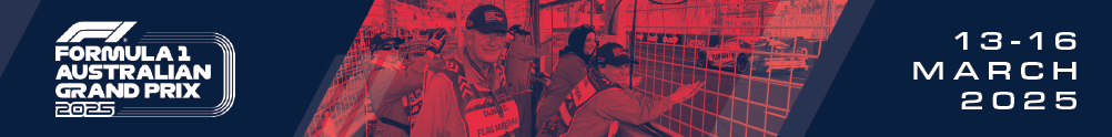 2025 Formula 1 Australian Grand Prix's Banner