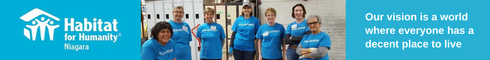Volunteers at the ReStore Donation Centre