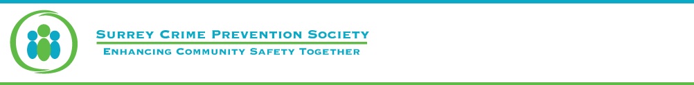 Surrey Crime Prevention Society's Banner