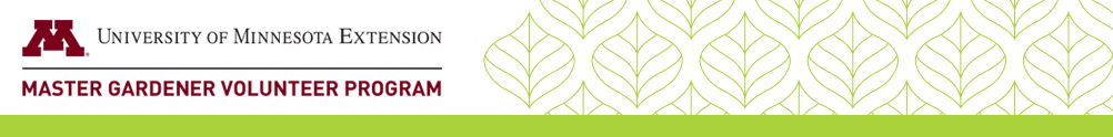 UMN Extension Master Gardener Volunteer Program - Statewide's Banner