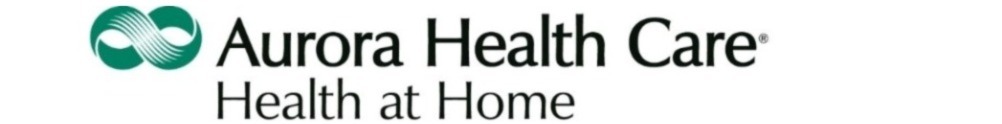 Wisconsin Aurora Health at Home Hospice Green Bay/Manitowoc Area's Banner