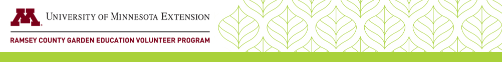 UMN Extension Garden Education Volunteer Program - Ramsey County's Banner