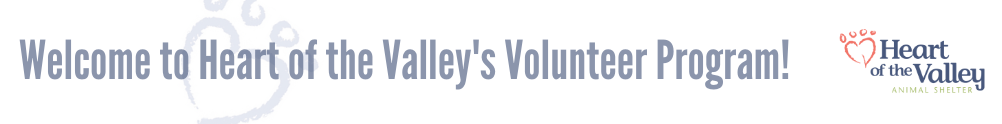 Heart of the Valley Animal Shelter's Banner