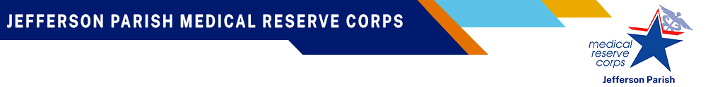Jefferson Parish Medical Reserve Corps's Banner