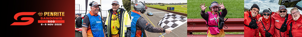 2026 Penrite Oil Sandown 500's Banner
