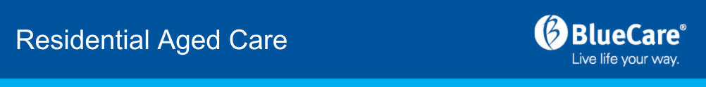 BlueCare | Residential Aged Care's Home Page
