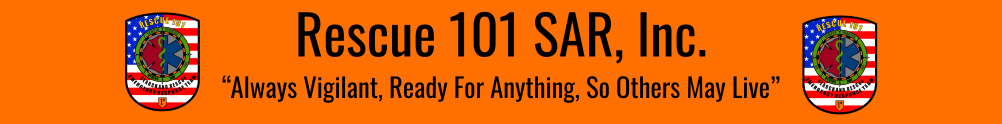 Rescue 101 SAR's Banner