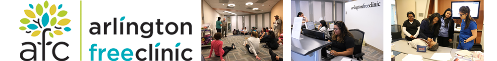 Arlington Free Clinic's Banner