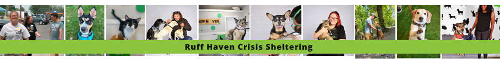 Ruff Haven Crisis Sheltering's Banner