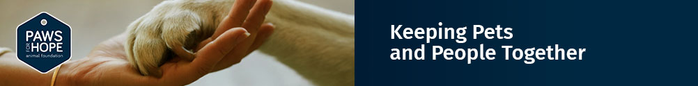 Paws for Hope's Banner