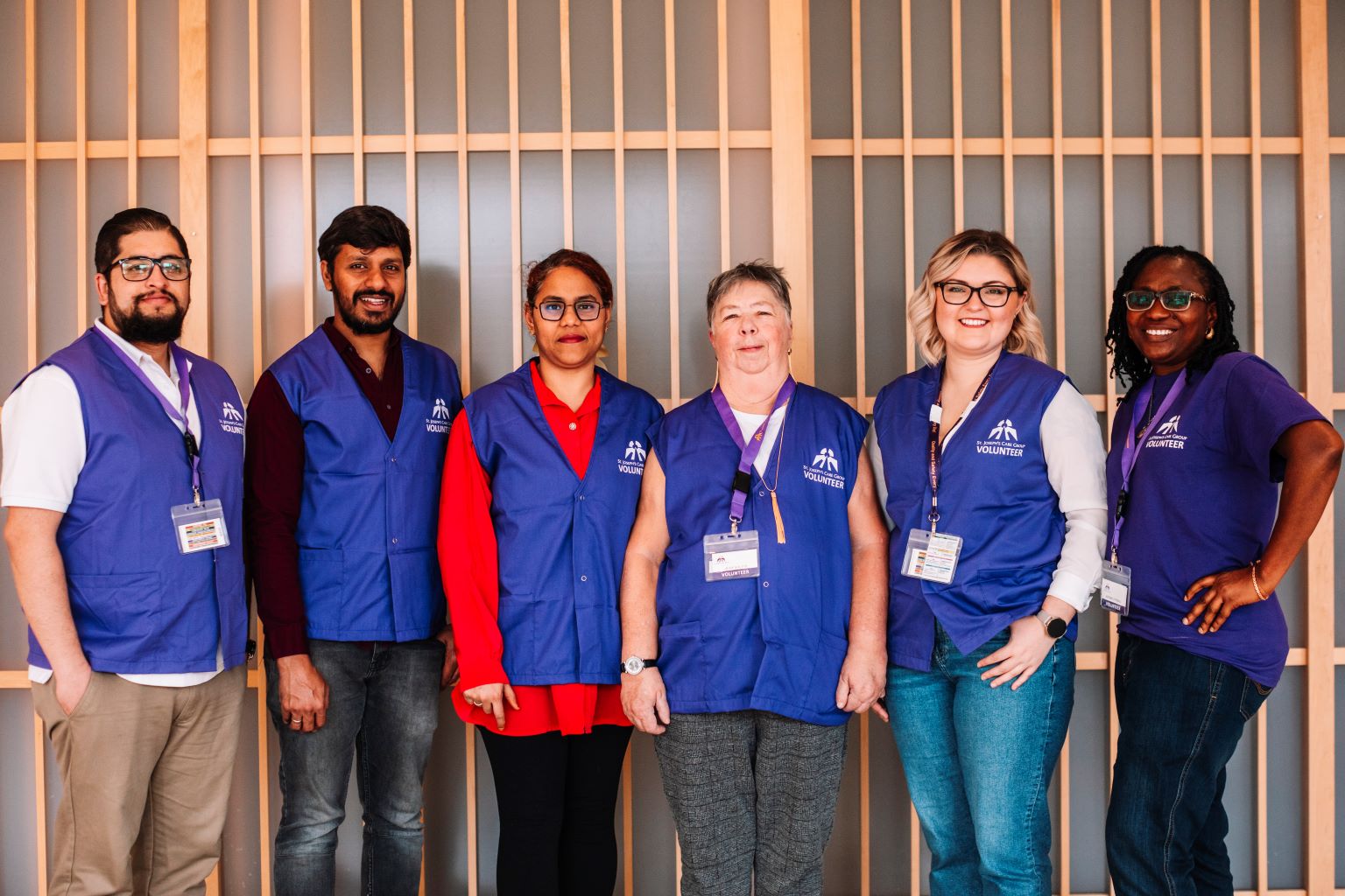 Group of volunteers